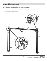 Предварительный просмотр 9 страницы HAMPTON BAY LORSTON 12 X 12 FT GAZEBO GFM30731E Use And Care Manual