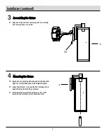 Предварительный просмотр 6 страницы HAMPTON BAY LURELANE HB7100-43 Use And Care Manual