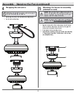 Предварительный просмотр 10 страницы HAMPTON BAY LUXENBERG EF200P-36 Use And Care Manual