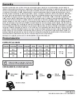 Предварительный просмотр 18 страницы HAMPTON BAY LUXENBERG EF200P-36 Use And Care Manual