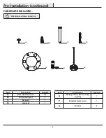 Preview for 4 page of HAMPTON BAY LYNDHURST 51015 Use And Care Manual