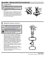 Preview for 9 page of HAMPTON BAY LYNDHURST 51015 Use And Care Manual