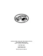 Preview for 7 page of HAMPTON BAY MADISON 13H-001-SR2 Use And Care Manual