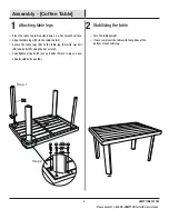 Preview for 8 page of HAMPTON BAY Mansford Park PH20TL4S Use And Care Manual