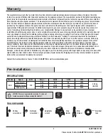 Preview for 3 page of HAMPTON BAY MARLSTON N375-MWH Use And Care Manual