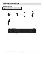 Preview for 4 page of HAMPTON BAY MARLSTON N375-MWH Use And Care Manual