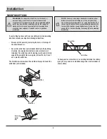 Preview for 6 page of HAMPTON BAY MARLSTON N375-MWH Use And Care Manual