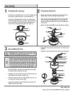 Preview for 7 page of HAMPTON BAY MARLSTON N375-MWH Use And Care Manual