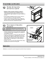 Preview for 21 page of HAMPTON BAY MEF2823CBWLG Use And Care Manual