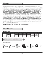 Предварительный просмотр 4 страницы HAMPTON BAY METARIE II 24 Use And Care Manual