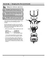 Предварительный просмотр 10 страницы HAMPTON BAY METARIE II 24 Use And Care Manual