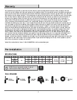 Preview for 4 page of HAMPTON BAY METARIE II YG922B-MBK Use And Care Manual