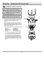 Preview for 10 page of HAMPTON BAY METARIE II YG922B-MBK Use And Care Manual