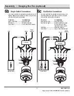 Preview for 11 page of HAMPTON BAY METARIE II YG922B-MBK Use And Care Manual