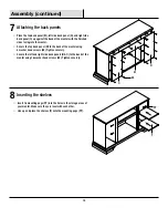 Предварительный просмотр 10 страницы HAMPTON BAY MFB25WS-2 Use And Care Manual