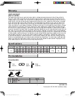 Preview for 3 page of HAMPTON BAY Middleton 42 inch Use And Care Manual