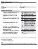 Preview for 2 page of HAMPTON BAY MIDILI 91100 Use And Care Manual