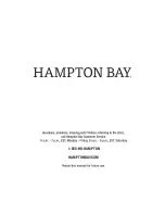 Preview for 28 page of HAMPTON BAY MILLBAY GFS60005C Use And Care Manual