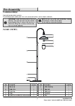 Preview for 3 page of HAMPTON BAY MILLBROOK HDP06527BL Use And Care Manual