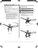 Предварительный просмотр 9 страницы HAMPTON BAY MONTGOMERY RDB91-WH Use And Care Manual