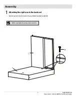 Предварительный просмотр 5 страницы HAMPTON BAY MORENO VALLEY FRS01606 Use And Care Manual