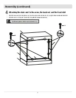 Предварительный просмотр 8 страницы HAMPTON BAY MORENO VALLEY FRS01606 Use And Care Manual