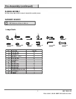 Предварительный просмотр 4 страницы HAMPTON BAY Morgan Springs MM21-03 Use And Care Manual