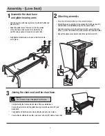 Предварительный просмотр 8 страницы HAMPTON BAY Morgan Springs MM21-03 Use And Care Manual