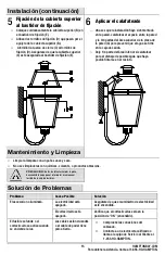 Preview for 15 page of HAMPTON BAY NEWBERRY LDO1601AX-01/CP Use And Care Manual