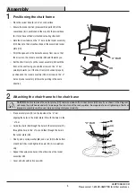 Preview for 5 page of HAMPTON BAY NILES PARK S2-ADH04301 Use And Care Manual