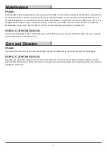 Preview for 6 page of HAMPTON BAY NILES PARK S2-AHH01500 Use And Care Manual