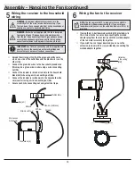 Preview for 10 page of HAMPTON BAY NORTH GROVE 52-HASLD Use And Care Manual