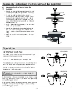 Preview for 15 page of HAMPTON BAY North Pond Use And Care Manual