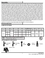 Предварительный просмотр 18 страницы HAMPTON BAY NORWOOD 52129 Use And Care Manual