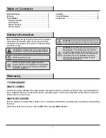 Preview for 2 page of HAMPTON BAY NS PUG 144-300D Use And Care Manual