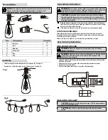 Предварительный просмотр 2 страницы HAMPTON BAY NXT-2322 Use And Care Manual