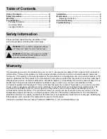 Preview for 2 page of HAMPTON BAY NXT-8029-6pk Use And Care Manual