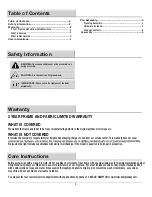 Preview for 2 page of HAMPTON BAY Oak Cliff 186-411-ALC Use And Care Manual