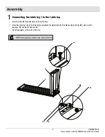 Preview for 5 page of HAMPTON BAY OCEAN SPRINGS URBAN BALCONY DINING SET-TABLE Use And Care Manual