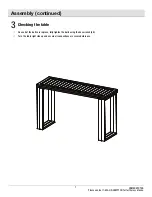 Preview for 7 page of HAMPTON BAY OCEAN SPRINGS URBAN BALCONY DINING SET-TABLE Use And Care Manual