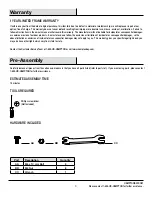 Preview for 3 page of HAMPTON BAY OFW994FRA-HD Use And Care Manual