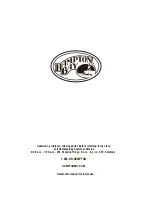 Preview for 5 page of HAMPTON BAY OLD TOWNE KTOT-1416-HDP Use And Care Manual