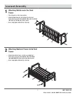 Предварительный просмотр 7 страницы HAMPTON BAY ORLEANS FRN-801960-1 Use And Care Manual