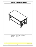 HAMPTON BAY OT-70C Assembly Instructions предпросмотр