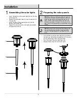 Preview for 4 page of HAMPTON BAY P5100-01-06 Use And Care Manual