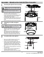 Предварительный просмотр 13 страницы HAMPTON BAY PALM BEACH III 48-PBH Use And Care Manual