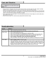 Preview for 15 page of HAMPTON BAY PALM BEACH III 48-PBH Use And Care Manual