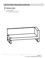 Preview for 11 page of HAMPTON BAY PARK HEIGHTS 4-PIECE STEEL SECTIONAL SET... Use And Care Manual