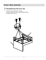 Preview for 12 page of HAMPTON BAY PARK HEIGHTS 4-PIECE STEEL SECTIONAL SET... Use And Care Manual