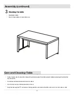 Preview for 17 page of HAMPTON BAY Park Trail Use And Care Manual